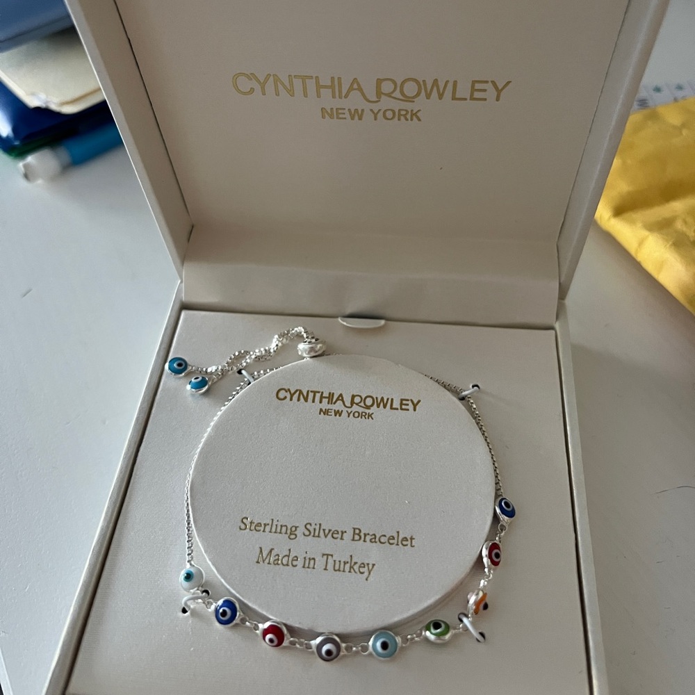 Cynthia Rowley Evil Eye Bracelet